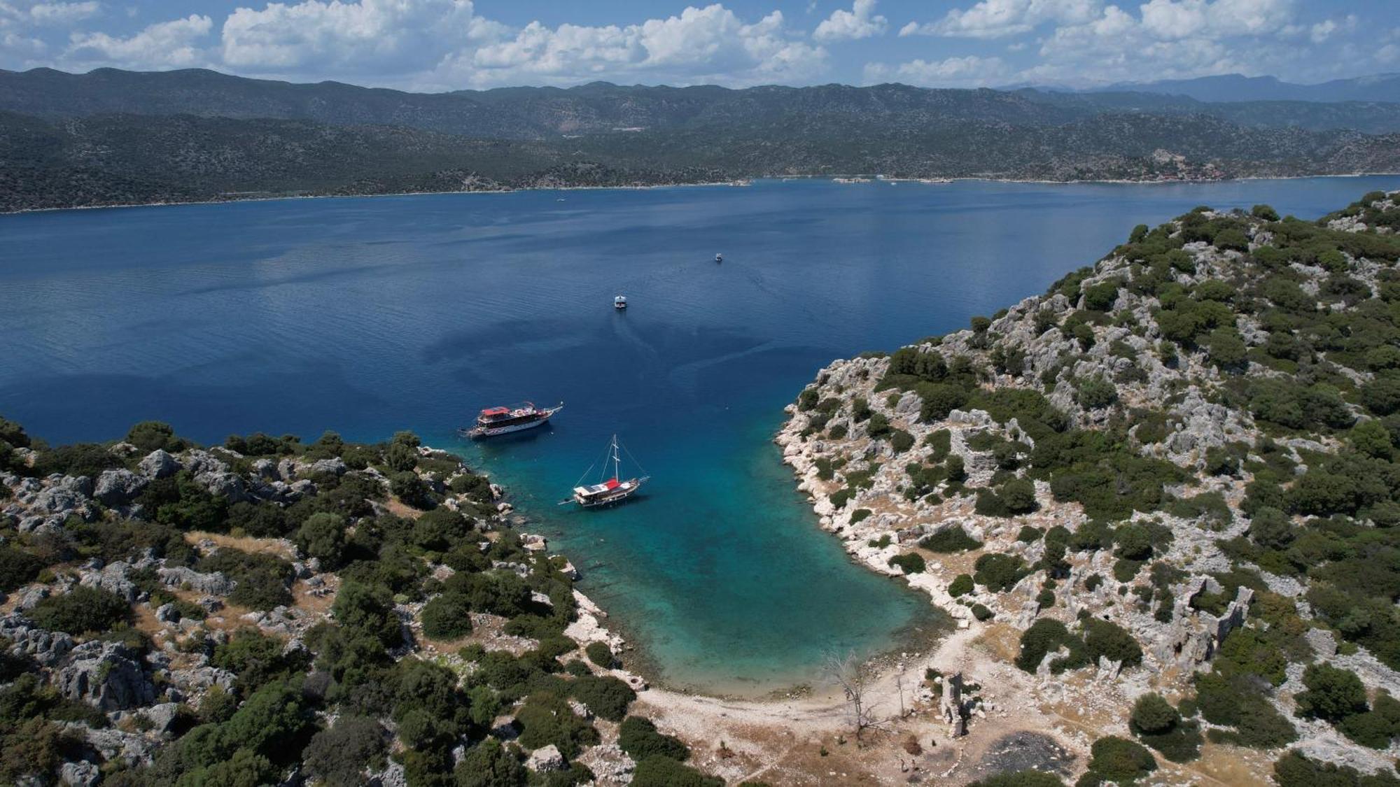 Blue Cruise Hotel Kas Exterior foto